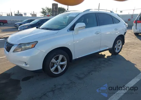 2010 Lexus Rx 350 from USA, damaged, VIN 2T2ZK1BA4AC033101